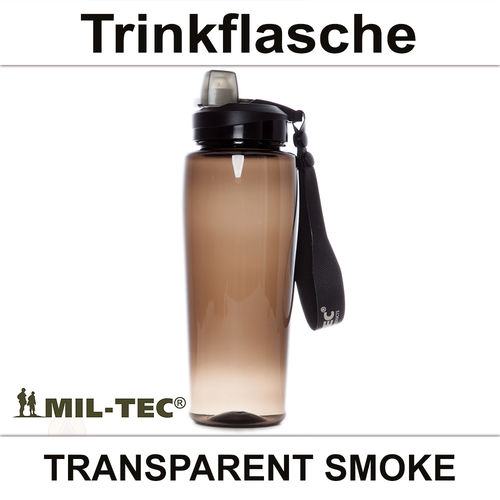 Trinkflasche Transparent Smoke 600ml