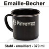 Petromax Emallie-Becher Schwarz