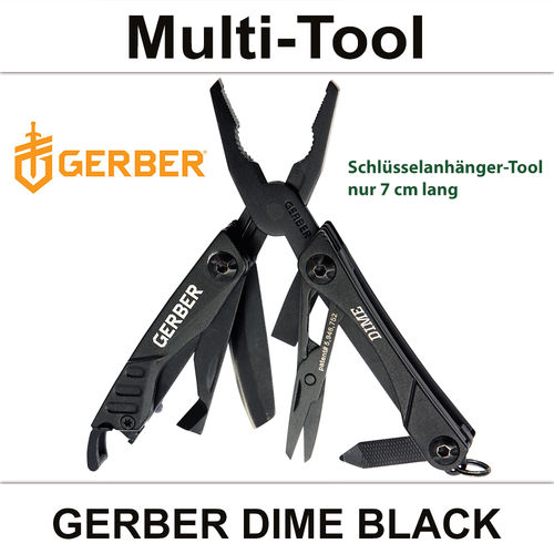 Gerber Multi-Tool Dime BLACK Mini