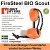 Swedish FireSteel BIO Scout 2in 1 - rustyorange