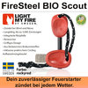 Swedish FireSteel BIO Scout 2in 1 - rockyred