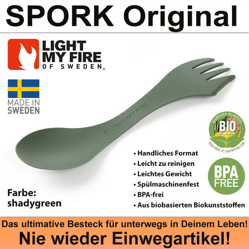 Spork original BIO  - shadygreen bulk