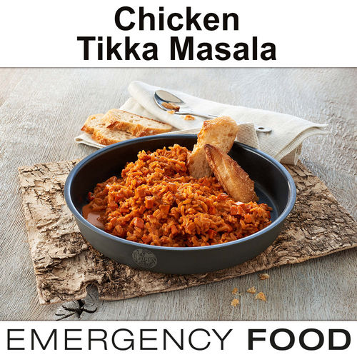 EMERGENCY FOOD Chicken Tikka Masala - MHD 15 Jahre