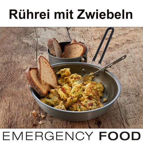 EMERGENCY FOOD Rührei mit Zwiebeln - MHD 15 Jahre