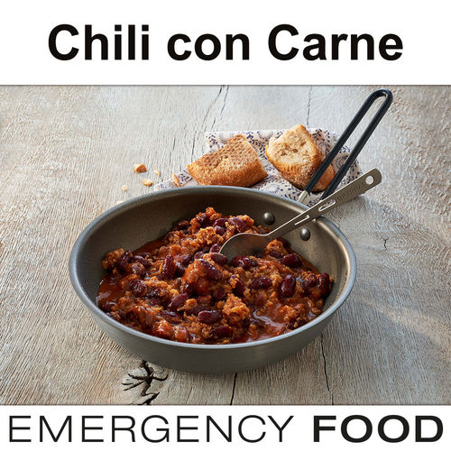 EMERGENCY FOOD Chili con Carne - MHD 15 Jahre