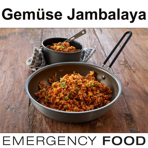 EMERGENCY FOOD Gemüse Jambalaya - MHD 15 Jahre
