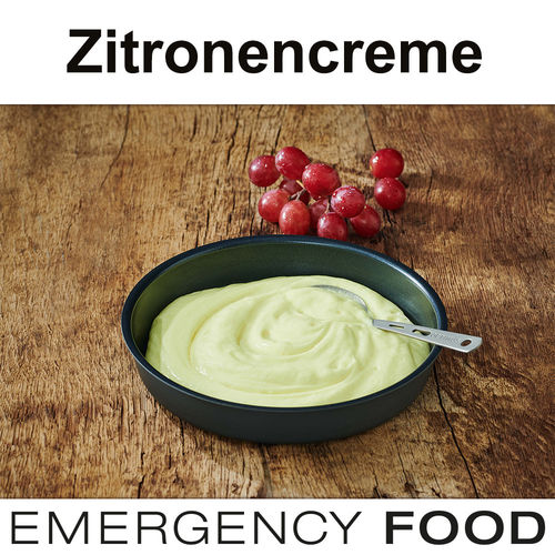 EMERGENCY FOOD Zitronencreme - MHD 15 Jahre