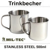 Trinkbecher Stainless Steel 500 ml