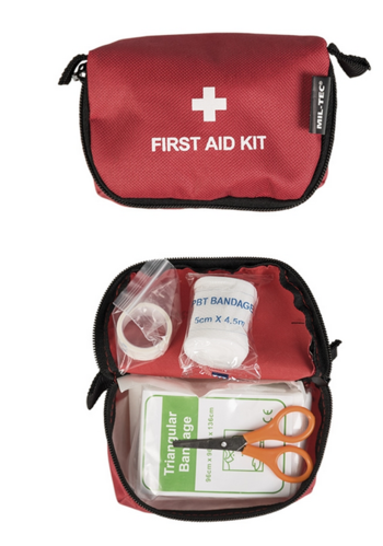 Erste Hilfe-Set "First Aid Kit" small - rot